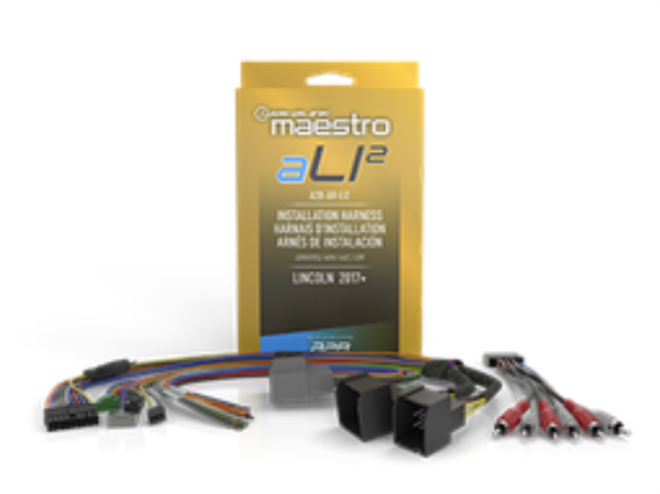 Amplifier replacement for select Lincoln vehicles with A2B amplifiers