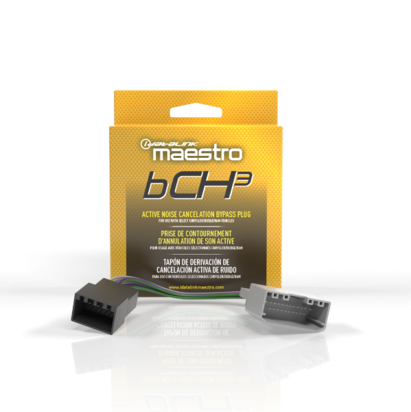Maestro CH3 ANC Modue Bypass Harness for Select Chrysler Pacifica (2017+) and Ram Truck (2019+) Mode