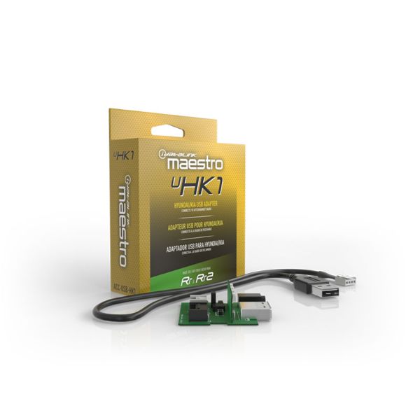 Maestro Hyudaia and Kia Factory to Male USB Adaptor