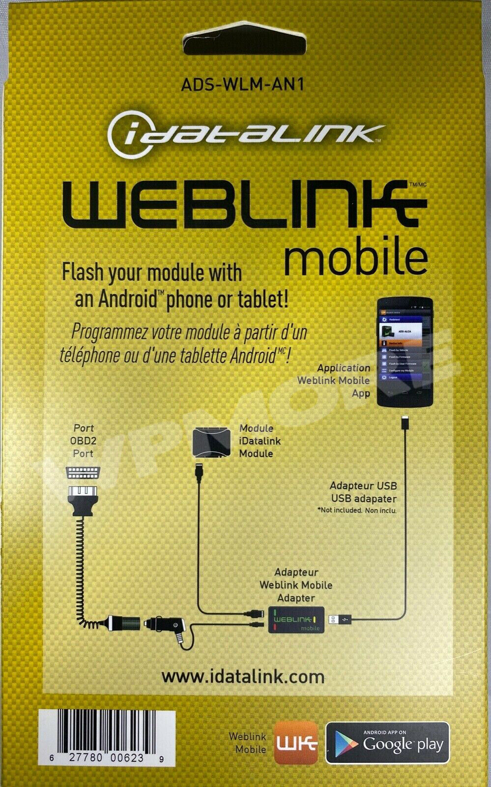 iDataLink Mobile Programming Android Cable | myFirstech USA