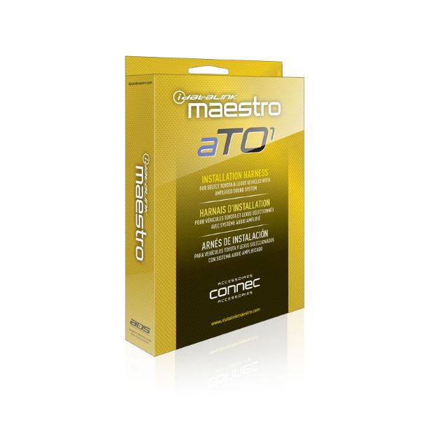 Maestro TO1 Plug and Play Amplifier Harness for Select Toyota and Lexus Models with Premium Sound Sy
