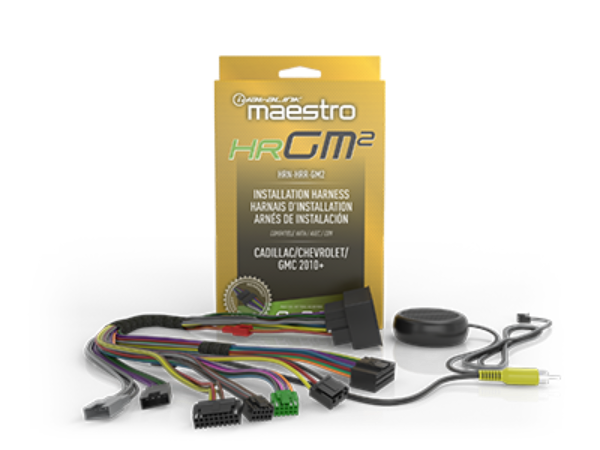 GM2 T-Harness for 2010+ GM Vehicles, With Speaker & HU connectors