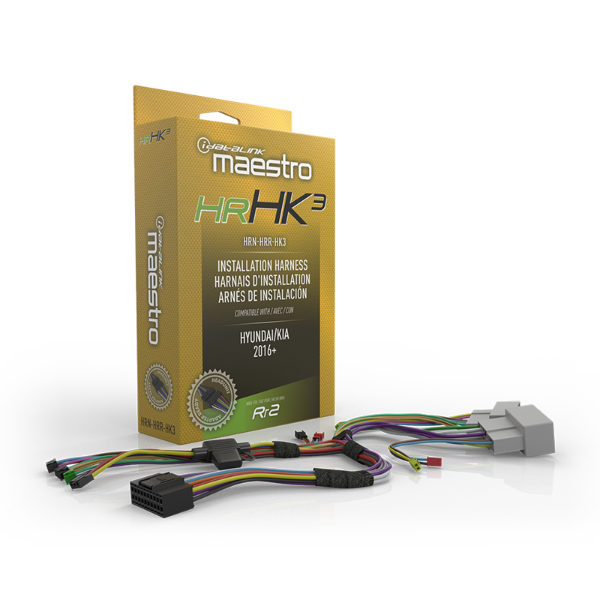 HK3 T-Harness for 2015+ HK Vehicles with Speaker & HU connectors