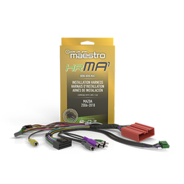 MA1 T-Harness for 2004-2021 Mazda Vehicles with HU connectors