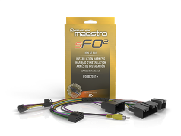 MSR compatible radio replacement harness for select 2011 up ford vehicle