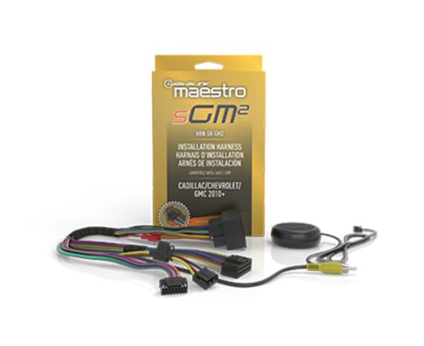 MSR compatible radio replacement harness for select 2010- up GM vehicles