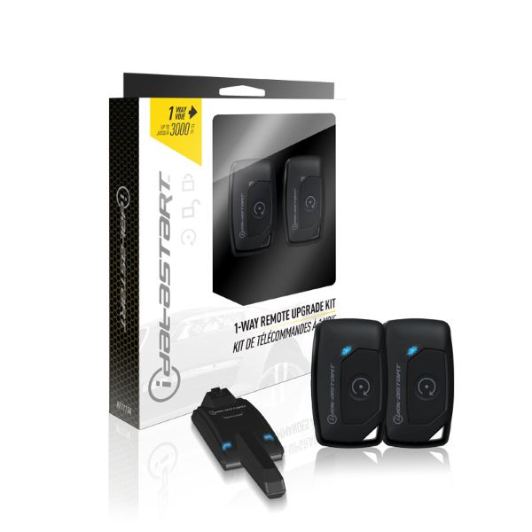 iDataStart 1-Way 1-Button FM Replacement Remote With Antenna
