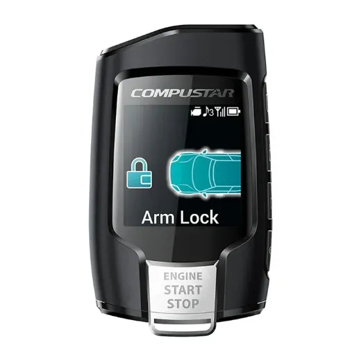 Compustar 2-Way Q9 FM Alarm and Start Kit w/CM-900AS