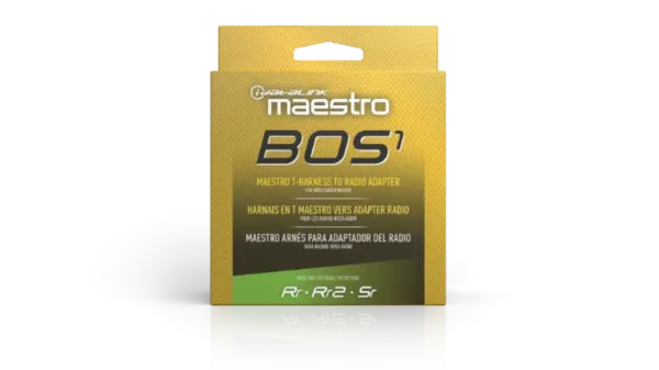 Maestro head unit adapter harness for BOSS radios