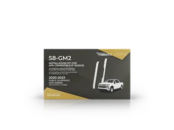 Maestro APX GM2 8" radio installation kit
