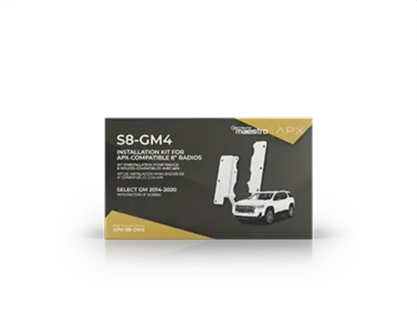 Maestro APX GM4 8" radio installation kit