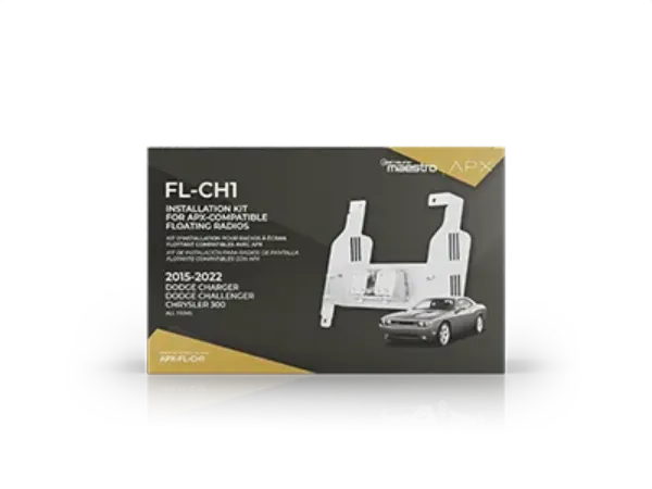Maestro CH1 floating radio installation kit for select Chrysler vehicles
